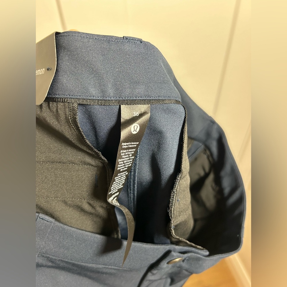 lululemon ABC golf shorts men’s size 36 9” inseam/length - Picture 6 of 8
